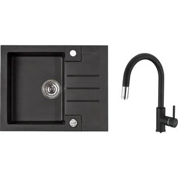 Granitový dřez Alveus SET ALVEUS ROCK 30/91 + BATERIE DELOS 91 SETA22235