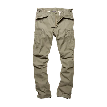 Pánské kalhoty Kalhoty M65 Heavy Satin Vintage Industries - Olivové Velikost: M