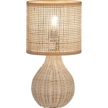 Lampička Fischer & Honsel Stolní lampa Nature z přírodního dřeva 37 cm, E14, Fischer & Honsel