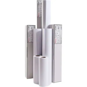 Kotouček do pokladny a tiskárny štítků Papír plotrová role Plano Superior, 841/50/50 m, 80 g