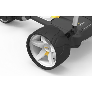 Golfový vozík PowaKaddy Wide Wheel - kola široká bílá - 1 pár (FW,Touch,C2)