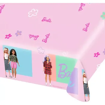 Jednorázový ubrus Papírový ubrus panenky Barbie