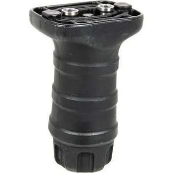 Vertikální krátká rukojeť TD na Keymod - černá, FMA