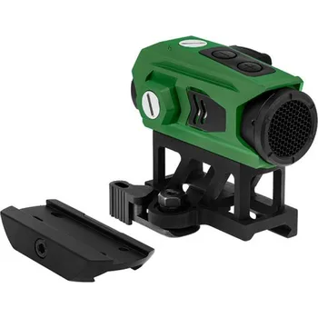 Kolimátor xFORCE Tubusový kolimátor XTSW s nízkou a vysokou QD montáží - zelený