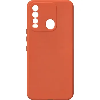 Pouzdro na mobilní telefon CVK Kryt oranžový na Tecno Spark 8T