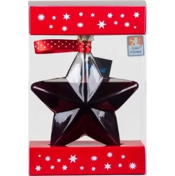 Vánoční dekorace Vánoční hvězda s griotkou