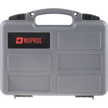 Kufr pistolový - šedý, Nuprol