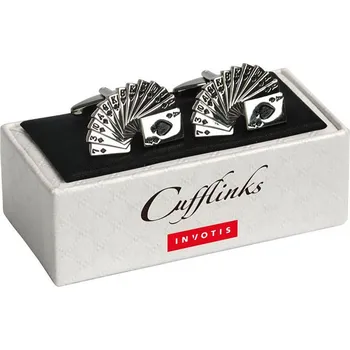 Manžetový knoflíček INVOTIS Manžetové knoflíčky - Karty