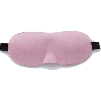 Škraboška na spaní Spací maska unisex 3D měkká na cestování | škraboška na spaní - růžový