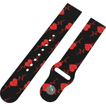 Příslušenství k chytrým hodinkám Strapido EKG PUZZLE řemínek 20 mm