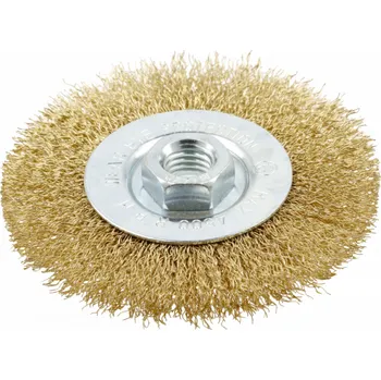 Drátěný kartáč Högert Brusný kartáč 75mm, ocel, M14