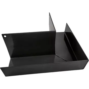okap Balkonový okapový ŽLAB "PR30-35-60" - vnější roh 90º Grafit 200x128 mm