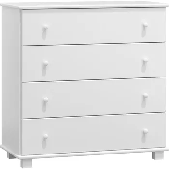 Komoda Max-i Komoda ze dřeva JOGENSEN NORE Zvolte barvu:: barva bílá, Hloubka: 42 cm