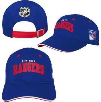 Kšiltovka Outerstuff Dětská kšiltovka New York Rangers NHL Collegiate Arch Slouch