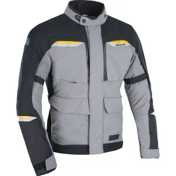 Moto bunda Bunda MONDIAL 2.0 DRY2DRY™, OXFORD ADVANCED (černá/šedá) (Velikost: 5XL)