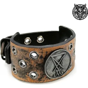 Náramek náramek Brown sigil of lucifer