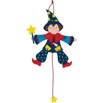 Dřevěná hračka Kouzelník roztahovačka