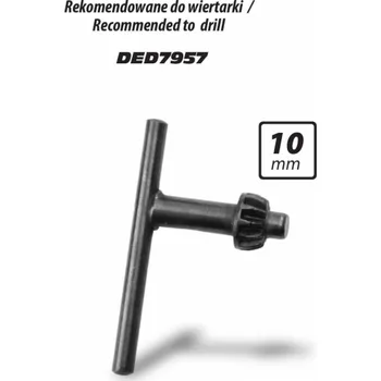 Klíč Klíč do sklíčidla Dedra 10mm