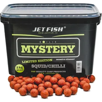 Jet Fish boilie Mystery 3 kg 20 mm Švestka - Mango