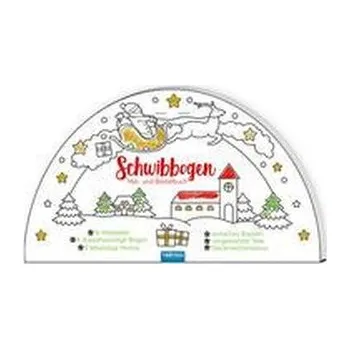 První čtění Trötsch Bastelbuch Schwibbogen Mal- und Bastelbuch - Trötsch Verlag