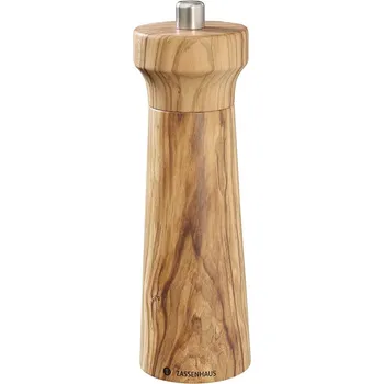 Mlýnek na koření Mlýnek na sůl WESTERLAND 18 cm, olivové dřevo - Zassenhaus (WESTERLAND mlýnek na sůl 18 cm, olivové dřevo - Zassenhaus)