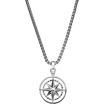 Náhrdelník Arkai Atlas stříbrná