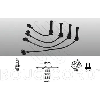 Auto elektroinstalace Zapalovací kabely FORD MONDEO 1.8 i 85kW