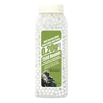 Airsoftová kulička Airsoftové kuličky Guarder 0,20g, 2500bb, láhev