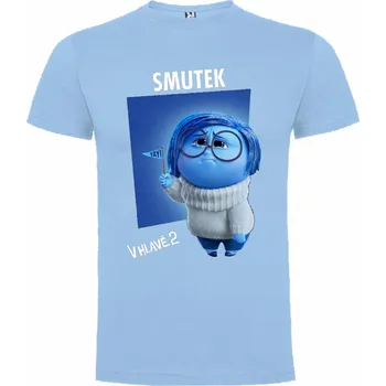 Chlapecké tričko Tričko v hlavě Smutek Velikost: XXL