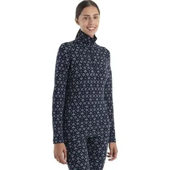 Dámská móda Triko ICEBREAKER W MER 260 VERTEX LS HALF ZIP FIRST SNOW Lady velikost L