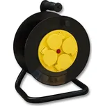 ECOPLANET / ECOLITE buben navíjecí 25m, 3x1,5mm, 4 zásuvky, IP44, guma