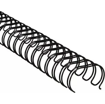Vázací hřbet Drátěné kroužkové hřbety 5/8" / 3:1 / 14 mm - černé