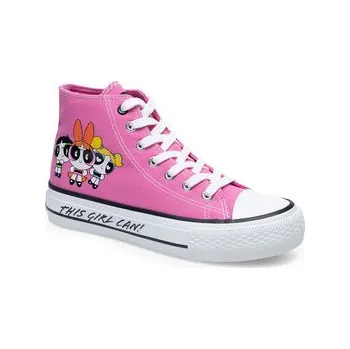 Dívčí tenisky Plátěnky Sprandi SS24-155PPG Růžová 35