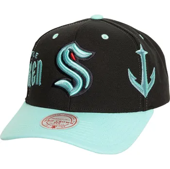 Kšiltovka Mitchell & Ness Pánská kšiltovka Seattle Kraken NHL Overbite Pro Snapback