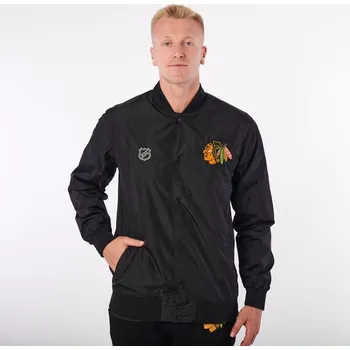 Pánská větrovka 47 Brand Pánská bunda Chicago Blackhawks NHL Core ’47 Drift Track Jacket Velikost: L