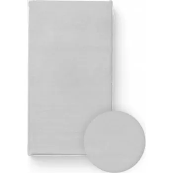 Prostěradlo Prostěradlo do postýlky, bavlna, šedé, 120 x 60 cm, Rozměry 120x60