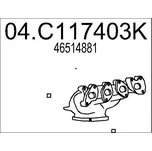 Výfuková trubka MTS 04.C117403K