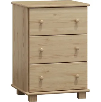 Komoda Max-i Komoda ze dřeva SVENDSEN NORE Zvolte barvu:: surové dřevo, Hloubka: 42 cm, Šířka: 60 cm