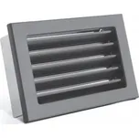 Karl, ventilační mřížka STYLE, pevná, černá 450 x 170 mm
