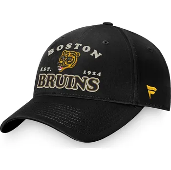 Kšiltovka Fanatics Pánská kšiltovka Boston Bruins NHL Heritage Unstructured Adjustable