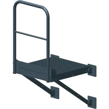 Žebřík Přestupovací podesta 800x860 mm - nerez| 44310