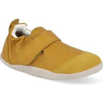 Dívčí obuv Barefoot dětské capáčky Bobux - Marvel Chartreuse žluté Velikost: 21