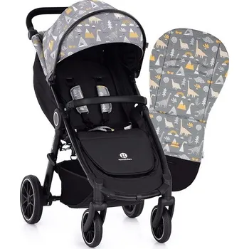 Kočárek PETITE&MARS sportovní kočárek STREET2 RWS Black/Limited 100 Prehistoric