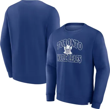 Pánská mikina Fanatics Pánská mikina Toronto Maple Leafs NHL Fleece Crew Velikost: S