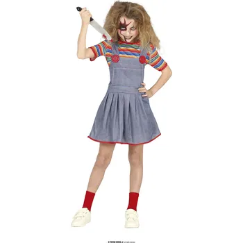 Karnevalový kostým Guirca Chucky panenka dětský kostým Velikost: 5 – 6 let