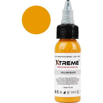Tetovací barva XTreme Ink - Yellow Blaze 30ml