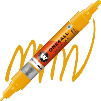 Akrylová fixa MOLOTOW One4All Twin 1,5-4mm, mustard yellow