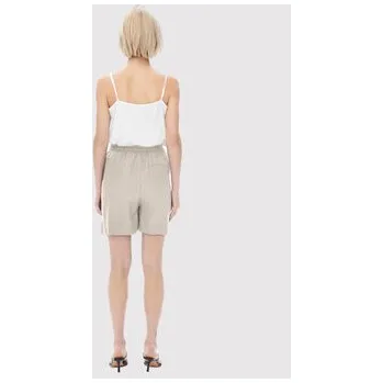 Dámské kraťasy ONLY Šortky z materiálu Tokyo 15259587 Béžová Relaxed Fit XS