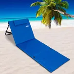 Deuba Plážová podložka s opěradlem - modrá