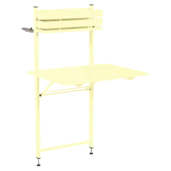 Zahradní stůl Skládací balkónový stůl Fermob BISTRO 57x77cm - Frosted Lemon